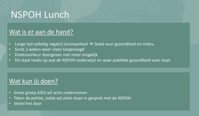 Nspoh lunch petitie